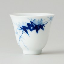 [와드몰] [2310350] 경덕진 청화 옥니 화신 찻잔-죽, 상세 설명 참조, 상세 설명 참조, 상세 설명 참조