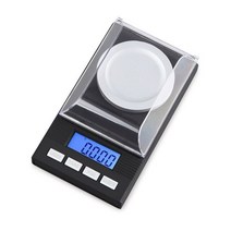 무게 측정 저울 0.001g 정밀 보석 저울 디지털 무게 전자 다이아몬드 휴대용 실험실 밀리그램 100g/50g/20g, 03 100g