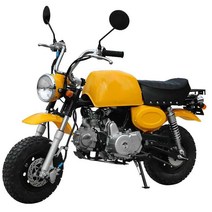 125cc오토바이 레트로 입문용 스쿠터 출퇴근용 바이크, 블루화이트