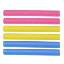 6pcs 트램폴린 극 폼 슬리브 40cm 트램폴린 폼 튜브 보호 패드, 2 Blue + 2 Red + 2 노란색