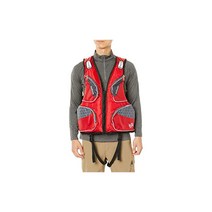 블루스톰(Bluestorm) 고형식 구명 재킷 레드 CURRENT BSJ-190RS