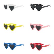 강아지 고양이 하트 선글라스 반려동물 안경 6종 세트