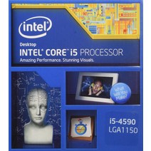 Intel CPU Core-i5-4590 6M 캐시 3.30GHz LGA1150 BX80646I54590 [BOX]