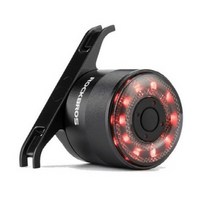 락브로스 초경량 LED 자전거 후미등 Q1, 블랙, 4개