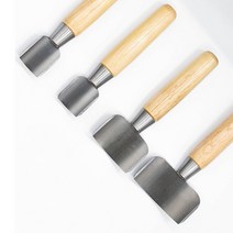 조각도 우드카빙 목공 환도 평끌 조소 조각칼 목공칼 다가네 정밀공예용 MADE IN KOREA 가죽 DIY 이층복합강 물푸레나무 코너 라운드커터 4본 1세트