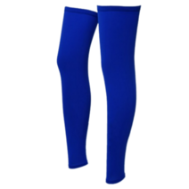 스쿠 한듯 안한듯 스포츠 자외선 차단 다리 토시, 블루