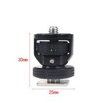 셀프촬영 브이로그 360 회전 조절 식 1/4 quot남성용 여성용 카메라 어댑터 나사 DJI 포켓 2 용 Insta360 ONE X2 삼각대 플래시 라이트 매직 암, 07 Black set E
