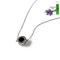 Simple 아로마 향기 목걸이 OW+6828EA, White
