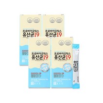 프로바이오틱스 유산균19 30포 4박스