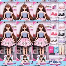 키워도 어린이날 여아 선물 미미 인형 슈즈디자이너 입학 졸업 선물 1개 2개 3개 4개 5개 6개 7개 8개 9개 10개, 6세트