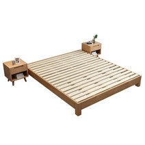 앵글평상 원목 나무 침대 프레임 다다미 인테리어, 1350mmX2000mm순백색