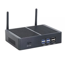 초소형 컴퓨터 PC 미니 팬리스 HTPC 인텔 코어 i3 7100U i55200U 셀러론 Widows 10 pro 데스크탑 DDR3L WiFi VGA 그래픽 miipc, 8G RAM 512G SSD WIFI, Core i5-4200U