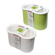 이태리 구찌니 포르메까사 수저통 3칸 화이트/그린, 화이트