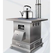 거꾸로타는화목난로 리버스 나무난로 야외 캠핑화로, 대형가스화기