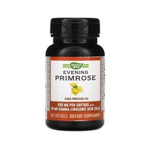 네이쳐스웨이 이브닝 프림로즈 콜드 프레스트 오일 맥스 스트렝스 1300mg 감마리놀렌산 소프트젤 120개입 Evening Primrose Cold-Pressed Oil