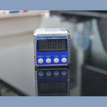 알루미늄 디지털 각도계 기울기 수평측정 실내목공작업 가구만들기 경사계