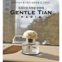 젠틀티안 차량용 디퓨저 100ml 본품 + 꽃스틱 + 논슬립패드 + 패키지박스, 블랙체리 앤 와인, 1세트