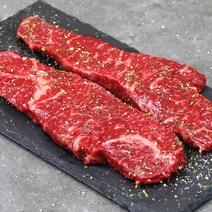 수려한우 냉장 1등급 한우 채끝등심 300g 구이용 스테이크용 2종, 01.냉장1등급 한우 채끝등심 300g 구이용