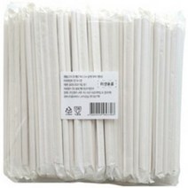 생활을그리다 종이빨대 일자형 7 x 210 mm, 100개입, 1개