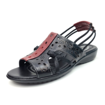 천연 소가죽 발편한 통굽 푹신한 쿠션 가벼운 여성 여름 편한샌들 가죽샌들 센달 센들 여자 슬링백 가죽 밴딩 스트랩 샌들 [순이의신발장]