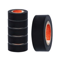 천수테이프 전기 절연테이프 6가지 색상 세트, 1세트(6개-블랙)