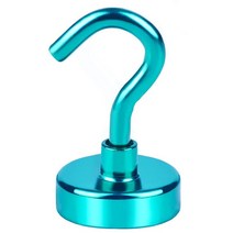 DIYMAG 마그네틱 후크 10kg 22파운드 블랙, Green
