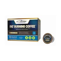 Fat Burning Keto Coffee K Cup Pods - 유기농 콜롬비아산 로스트에 녹차 항산화제 스키니 다이어트 친화적 피트니스 및 체중 감량 친화적