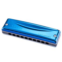 다디아토닉 하모니카 10홀 블루스 하프입 휴대용 연습용 고급하모니카, Key of E