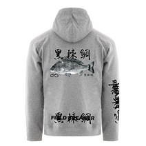 필드브레이커 흑극조 감성돔 봄 겨울 기모 낚시 후드티셔츠 빅사이즈가능, 일반블랙