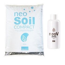 네오 컴팩트 수족관 소일 3mm 8L + V 블랙 수질 안정제 150ml, 3개