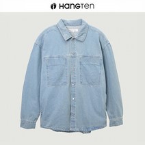 [캐주얼/행텐] 남성 행텐다드 오버핏 데님 셔켓 (10380-020-612-10) 남성 데님 셔츠