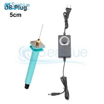 우드락커터기 열선 스티로폼 커터기 폼 커터 펜 15W 110V240V 전기 폴리스티렌 커팅 머신 휴대용 DIY 도구, 5cm US Upgrade