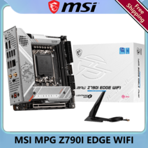 마더보드 메인보드 MSI-MPG Z790I 에지 와이파이 DDR5 인텔 Z790 LGA 1700 미니-ITX 컴퓨터 하드웨어 및 소프트웨어 PC 게임 신제품