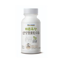 파스퇴르 바른목장 산양프로틴 우유 180ml, 10개