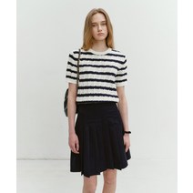 [매장정품] 던스트 DUNST MIDI PLEATS SKIRT FRENCH 네이비_UDSK4B226N2