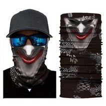 Digital 3D outdoor sport cycling seamless polyester magic turban skull bund chicken suntan weistband