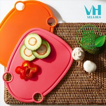 아잠 국산 고급 실리콘도마 FROG 이유식도마 양면도마 항균도마 실리콘주방도구 미니도마