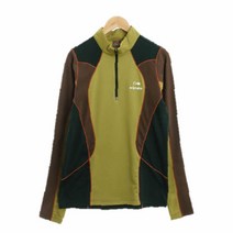 아이더 올리브 반집업긴팔티 여자 0682