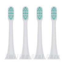 구강세정기 Xiaomi-Mijia 교체용 칫솔 헤드 음파 전동 U 스타일 커버 포함 T300/T500/T700/DDYS01SKS/MES601/MES602, 01 4PCS