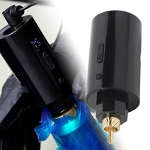 서플라이 타투머신 무선 문신 전원 공급 장치 1450mAh 용량 기계 스위치 포함