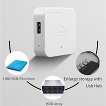 nas 드라이브 인클로저 네트워크 스토리지 하드 드라이브 케이스 확장 상자 개인 클라우드 nascloud a1 원격 액세스 hdd 인클로저