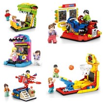 오락실2 게임기블럭 6종 1택 블럭 조립 레고호환, 5302-D