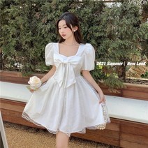 VSYOY 레이스 프린세스 리본 원피스