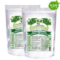 정우당 에리스리톨 위드 스테비아, 500g, 2개