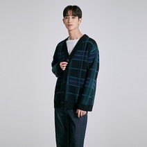스파오 오버핏 체크 가디건_SPCKB4TC05