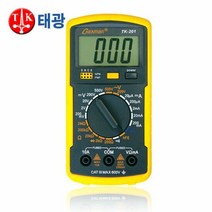 멀티테스터기 태광전자 디지털테스터기 TK 201 500V