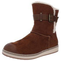 White Mountain 화이트 마운틴 여성 테이트 버클 라운드 토 부티 슈즈 9007