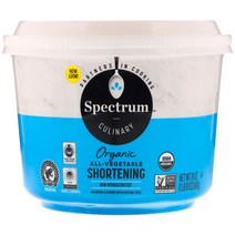 Spectrum Culinary 오가닉 올 베지터블 쇼트닝 24 온즈 (680 g)