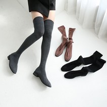 폭신 어반시크 싸이하이 부츠-2406