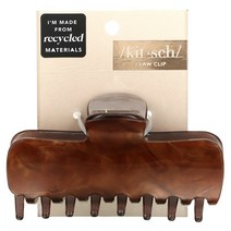 Kitsch 헤어 액세서리 친환경 마블 클로 클립 브루넷 1개